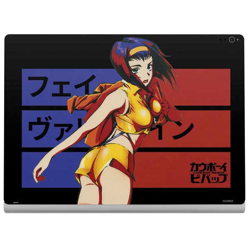 Cowboy Bebop Faye Valentine Surface Book 2 15in Skin